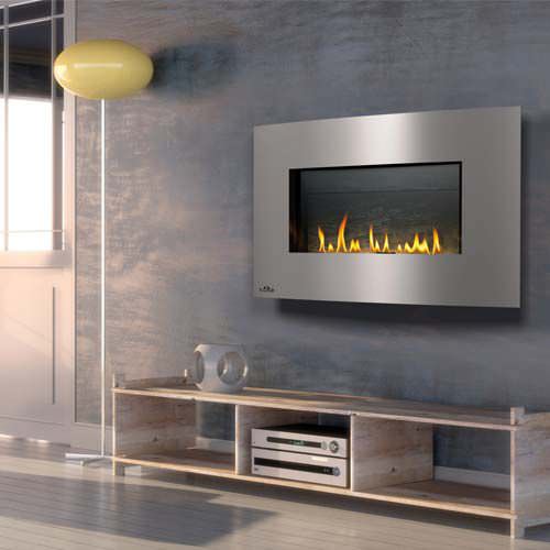 Gaskamin - WHD31  - Napoleon Fireplaces - wandmontiert / Einseitig / geschlossene Feuerstelle