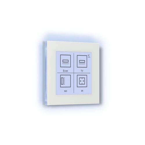 Bedientastatur für Hausautomationssystem - NUNIO M-T - Elsner Elektronik GmbH - wandmontiert / für professionellen Gebrauch / mit Touchscreen