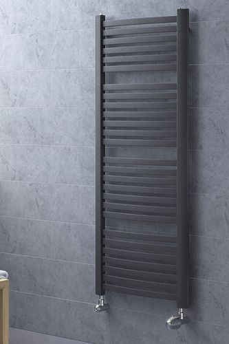 Heißwasser-Badheizkörper - FINO - EUCOTHERM - modern / Metall / weiß