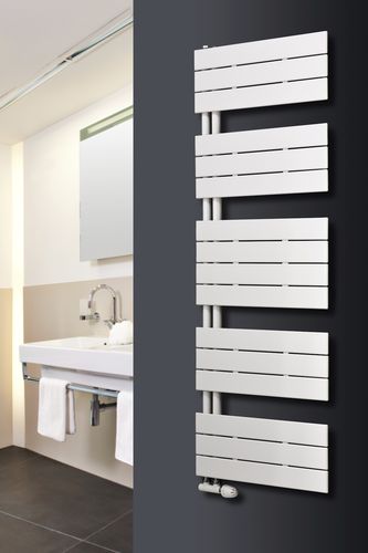 Heißwasser-Badheizkörper - MARS TRIUM - EUCOTHERM - modern / Metall / weiß