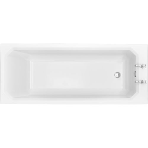 Acryl-Badewanne - BGDW1770S - HERITAGE BATHROOMS - weiß