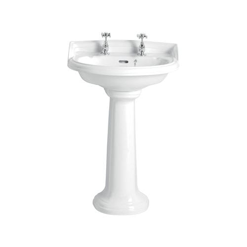 Bodenstehendes Waschbecken - PDW06/061/063 & PDW09/10 - HERITAGE BATHROOMS - Keramik / oval / klassisch