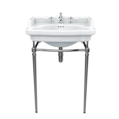 Waschbecken-Unterbau / Chrom - WSABVIC - HERITAGE BATHROOMS