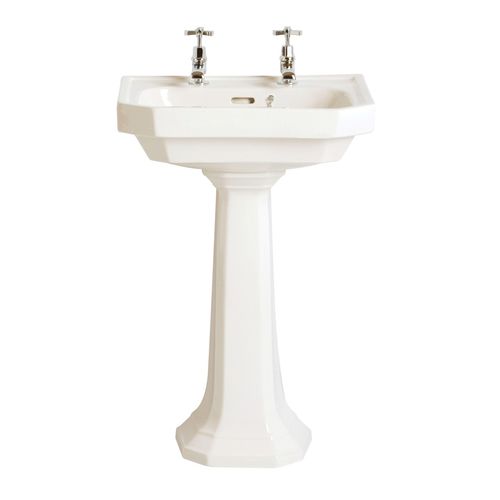 Bodenstehendes Waschbecken - PGDW06 & PGRW09/10 - HERITAGE BATHROOMS - Keramik / rechteckig / klassisch