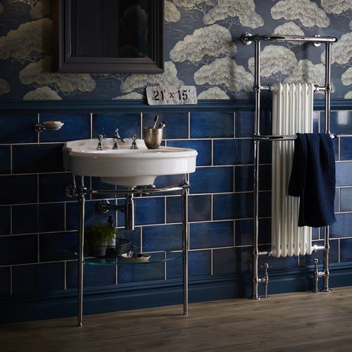 Waschbecken-Unterbau / Chrom - WSABCLA - HERITAGE BATHROOMS