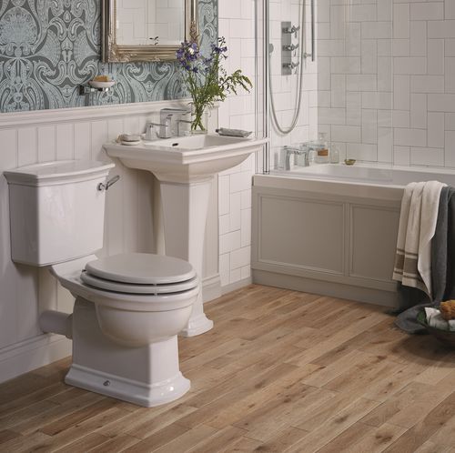 Freistehendes WC - PHPWC00/PHPW00 & PHPW01F - HERITAGE BATHROOMS - Keramik / mit Betätigungshebel / traditionell