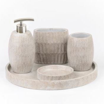 Beton-Badezimmerset - 290300-D1 IDEA.PICK-D1 - IDEAVIT B.V - für Gewerbegebrauch / für Privatgebrauch