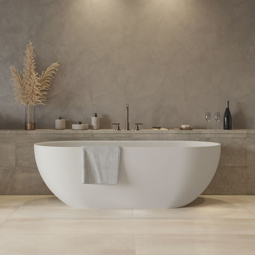 Ovale Badewanne - Solidera-170 - IDEAVIT B.V - freistehend / für Wohnungen / zur beruflichen Nutzung