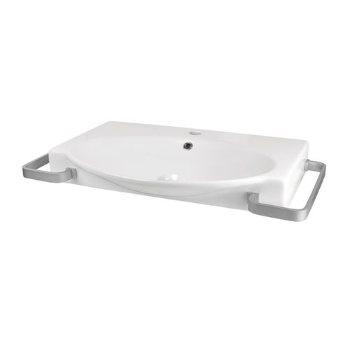Wand-Waschbecken - HOME: 10393 - IDRAL SPA - Keramik / behindertenfreundlich / modern