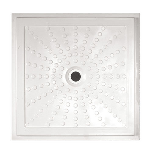 Quadratische Duschwanne - EASY: 15200 - IDRAL SPA - zum Einbauen / bodengleich / extraflach