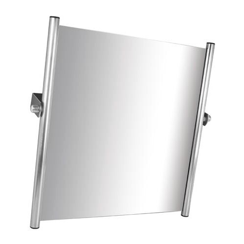 Wandmontierter Spiegel für Badezimmer - EASY: 12010 SERIES - IDRAL SPA - modern / rechteckig / Stahl