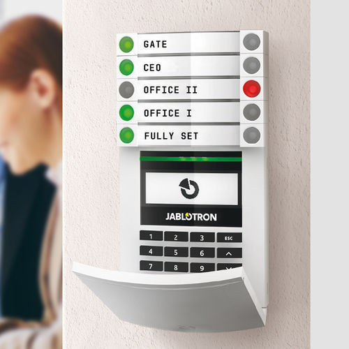 Einbruchalarm - COMPANY - Jablotron Alarms a.s. - drahtlos / Fernübertragung / für Fenster