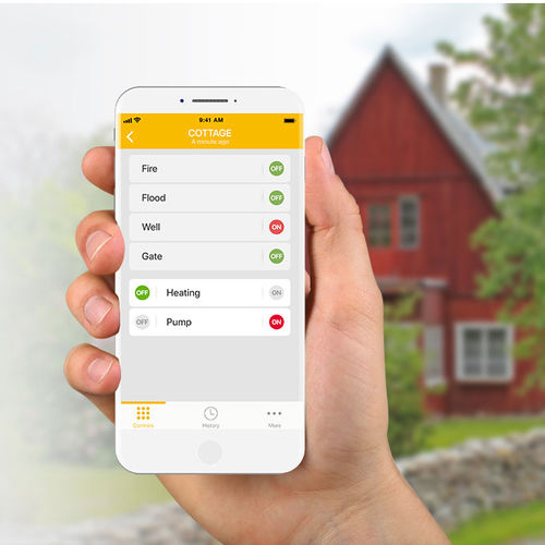 Software für Zugangskontrolle und Sicherheit - GSM  - Jablotron Alarms a.s. - für Hausautomationssystem / für Smartphone