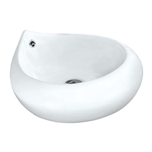 Aufsatzwaschbecken - JDR: JDS-WHT-25903 - Jaquar - Keramik / organisch / modern