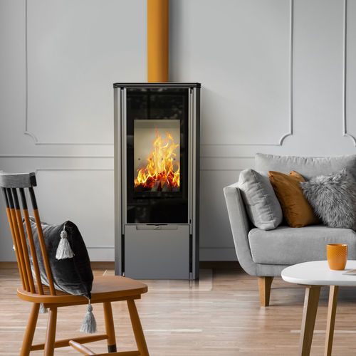Holz-Kaminofen - KOZA/ENYO - KRATKI - 0 - 5 kW / 5 kW...10 kW / freistehend