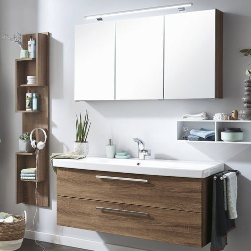 Wandhängender Waschtisch-Unterschrank - KERA.HOME - Laguna Badwelten - Holz / modern / ohne Tür