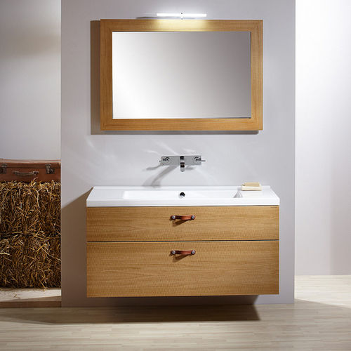 Wandhängender Waschtisch-Unterschrank - BOXX - LE BON spol.s.r.o. - Holz / modern / Kit