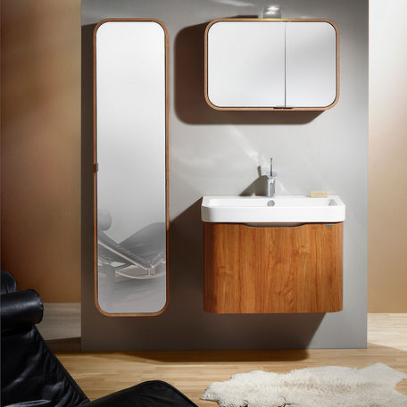 Wandhängender Waschtisch-Unterschrank - DREAM - LE BON spol.s.r.o. - Holz / modern / mit Spiegel