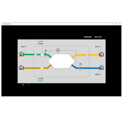 Touchscreen für Lüftungssystem - TACTOUCH  - P. LEMMENS COMPANY - wandmontiert / mit Digitalanzeige / für den Innenraum