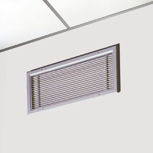 Akustik-Wetterschutzgitter - LTA - P. LEMMENS COMPANY - Tür / für Trennwand / Aluminium