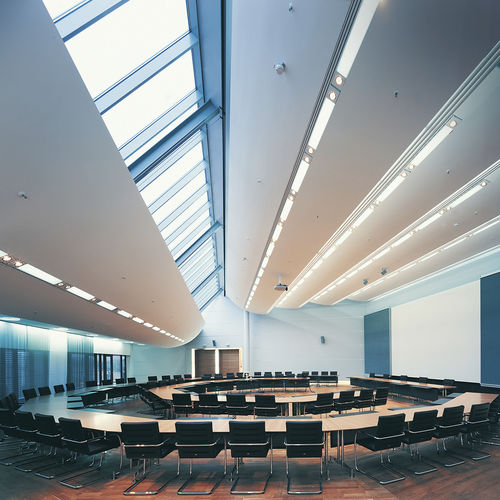 Elektrisches Heizpaneele - UNI - P. LEMMENS COMPANY - deckenmontiert / weiß