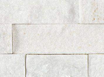 Steinverblendplatte - WHITE QUARTZ - Mermaid Panels Limited - texturiert