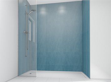 Paneel für Bad - CHINA BLUE - Mermaid Panels Limited - Laminat / glatt