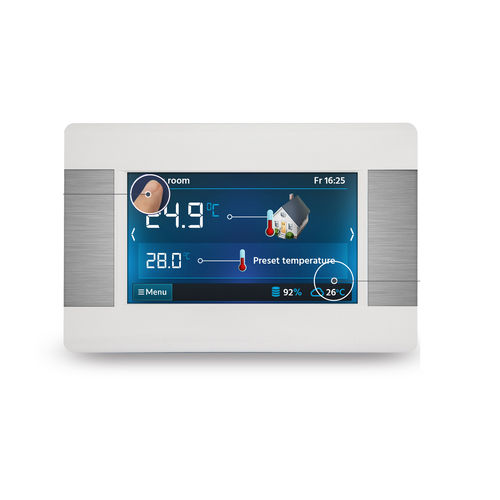 Bedientastatur für Lüftungssystem - ECOSTER TOUCH - PLUM Sp. z o.o. - für Heizsystem / wandmontiert / für professionellen Gebrauch