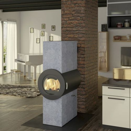 Holz-Kaminofen - DYNAMIC SERPENTINO - Thorma Vyroba k.s. - 9 kW / freistehend / originelles Design