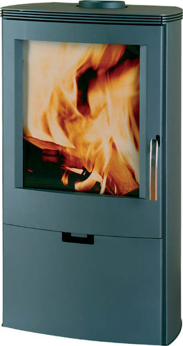 Holz-Kaminofen - FALUN AQUA - Thorma Vyroba k.s. - 8 kW / modern / Metall