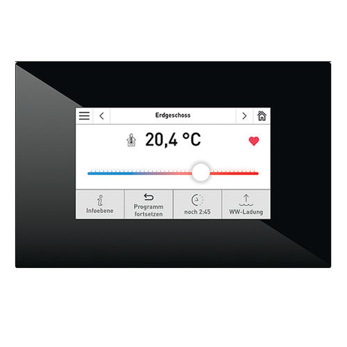 Bedienfeld für Heizsystem - INFOWIN TOUCH - Windhager Zentralheizung GmbH - wandmontiert / mit Touchscreen