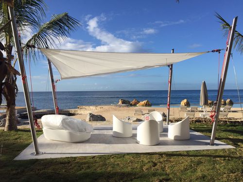 Wasserundurchlässiges Sonnensegel - SHADE SAIL SYSTEM - Proverbio Outdoor Design - rechteckig