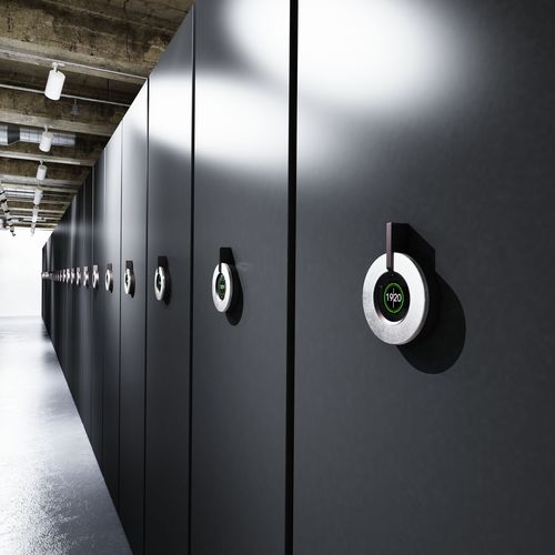 Verschieberegal für Lagerung - COMPACTUS DYNAMIC II - Bruynzeel Storage Systems - für Archiv / elektronisch / Stahl