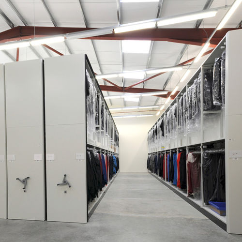 Verschieberegal für Lagerung - COMPACTUS® MANUEL - Bruynzeel Storage Systems - für Gewerbegebrauch / für Archiv / elektrisch