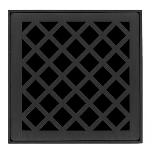 Edelstahl-Duschabfluss - CRISS-CROSS XDB 4 - Infinity Drain