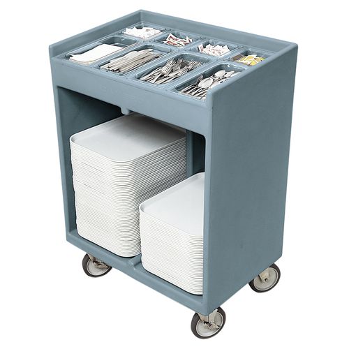 Wagen für Gastronorm-Behälter - TC1418 - Cambro - Geschirr / für Restaurants / individuell gestaltbar