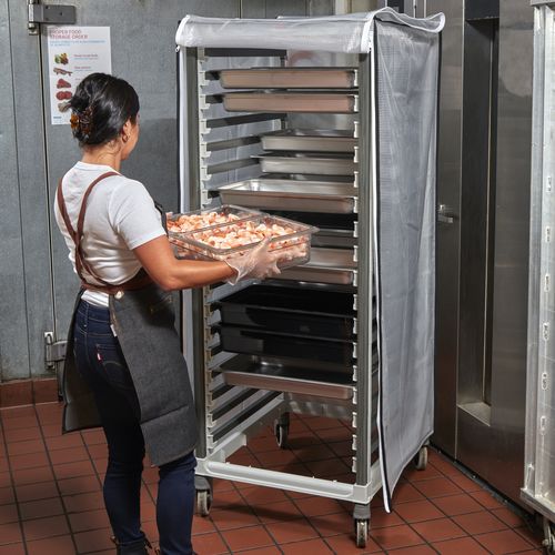 Modulregal - CAMSHELVING® GN - Cambro - mit Rollen / modern / Metall
