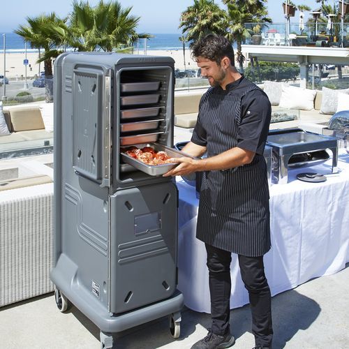 Wagen für Gastronorm-Behälter - THE PRO CART ULTRA® - Cambro - Geschirr / für Speisentransport / für Profiküchen