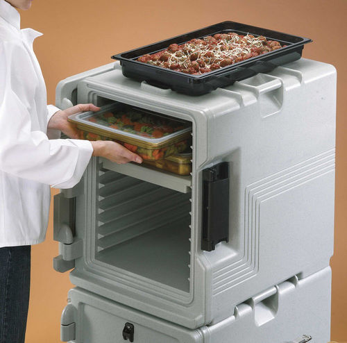 Wagen für Speisentransport - UPCS400 - Cambro - für Profiküchen / individuell gestaltbar / Polyethylen