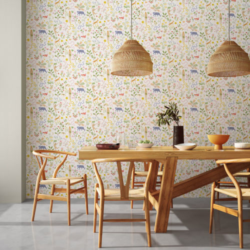 Moderne Tapete - Garden Of Eden - Scion - Blumenmotiv / Naturmotiv / Tiermuster