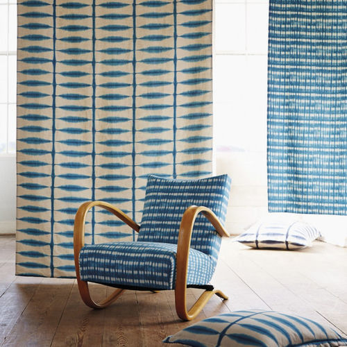 Möbelstoff - Shibori  - Scion - für Vorhänge / Rollo / geometrisches Muster