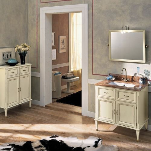 Moderner Badezimmer-Schrank - PUCCINI - DE ZOTTI - für Privatgebrauch / für Gewerbegebrauch / Holz