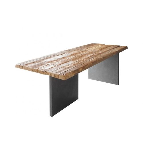 Moderner Esstisch - DOLFIN - DE ZOTTI - Holz / Gestell aus Metall / rechteckig
