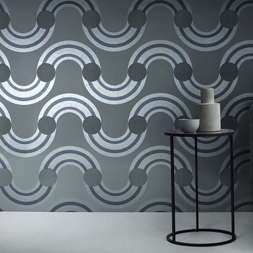 Glatte Wandverkleidung - SPOT ON WAVES - Kirkby Design - reflektierend / für Privatgebrauch / feuerfest