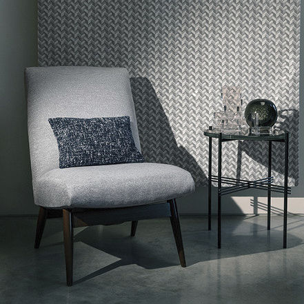 Möbelstoff - BRAID - Kirkby Design - Motiv / Viskose / Samt
