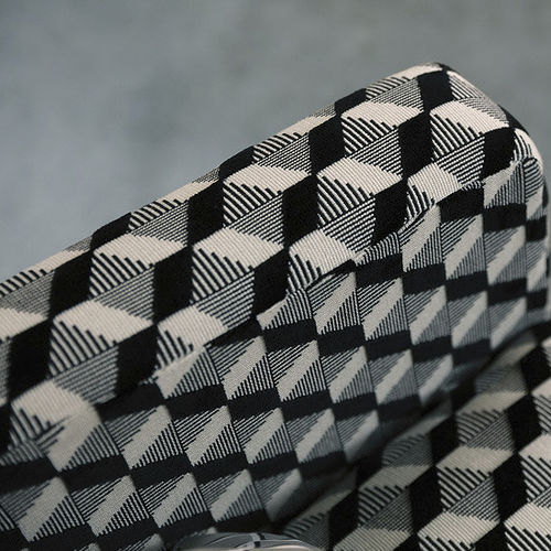 Möbelstoff - DIMENSION - Kirkby Design - geometrisches Muster / Viskose / Samt