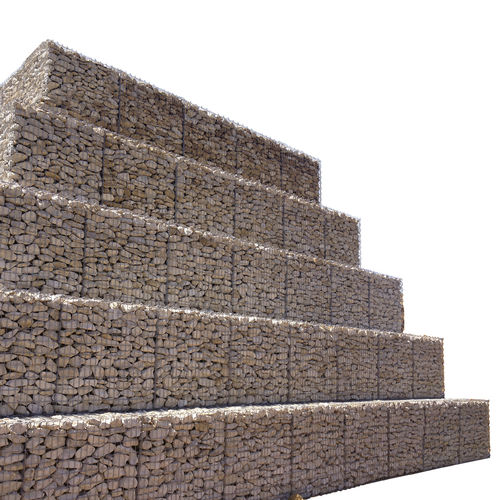 Metall-Geflecht / Gabion - Defim Orsogril - Zink / Aluminium / galvanisiertem Stahl