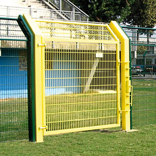 Gartentor / galvanisiertem Stahl - LINEA SPORT - Defim Orsogril - aus elektrogeschweißtem Stahl / Stahlrahmen