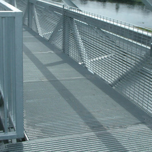 Aluminium-Gitterrost - UTILIOR® - Defim Orsogril - Edelstahl / galvanisiertem Stahl / für Abflussrinnen-Gitterrost
