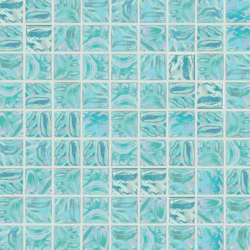 Glasmosaikfliese - GLOW - BISAZZA BAGNO - für den Innenraum / Wand / quadratisch